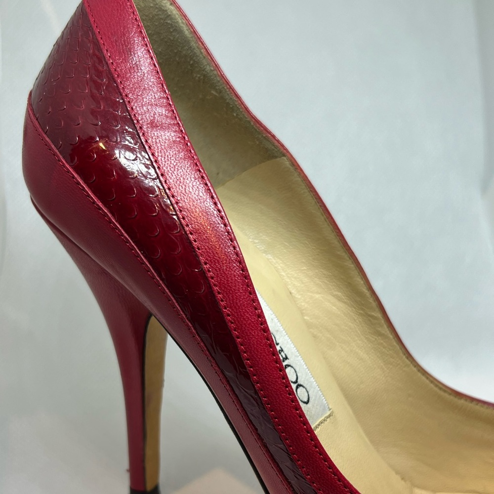 Red Jimmy Choo Sexy Red Pumps - image 8